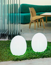 Blitar 16" Globe Shaped Wired LED Outdoor Landscape Light